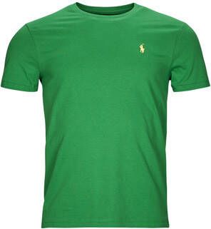 Polo Ralph Lauren Lifeboat Green Katoenen T-shirt met Geborduurd Logo Green Heren