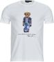 Polo Ralph Lauren T-shirt Korte Mouw T-SHIRT AJUSTE EN COTON REGATTA BEAR - Thumbnail 2