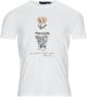 Polo Ralph Lauren Custom Slim-Fit T-shirt met Polo Bear Logo White Heren - Thumbnail 3