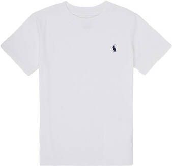 Ralph Lauren Witte Katoenen Jersey Basis T-shirt voor White