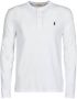 Ralph Lauren Kliek Wit Katoenen Polo Shirt met Lange Mouwen White Heren - Thumbnail 1
