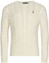 Polo Ralph Lauren Gebreide pullover met kabelpatroon model 'DRIVER' - Thumbnail 1