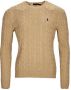 Ralph Lauren Bruine Sweater van Kasjmier en Wol met Iconisch Pony Logo Brown Heren - Thumbnail 2