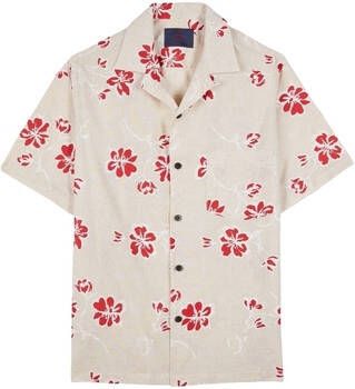 Portuguese Flannel Overhemd Lange Mouw Canvas Shirt Red