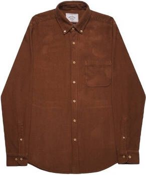 Portuguese Flannel Overhemd Lange Mouw Lobo Shirt Brown