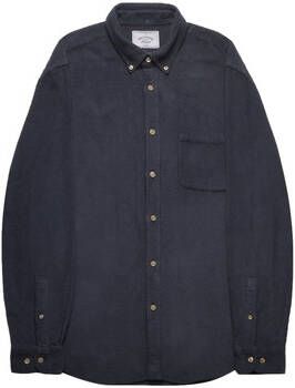 Portuguese Flannel Overhemd Lange Mouw Lobo Shirt Navy