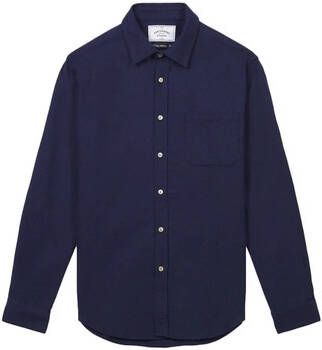 Portuguese Flannel Overhemd Lange Mouw Teca Shirt Navy