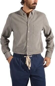 Portuguese Flannel Overhemd Lange Mouw Lobo Shirt Grey