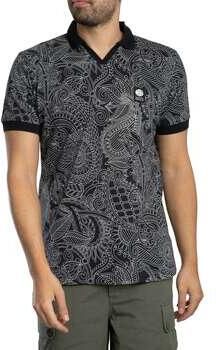 Pretty Green Polo Shirt Korte Mouw Resonance Linear Polo
