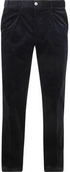 Profuomo Broek Chino Corduroy Navy