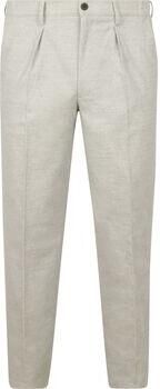 Profuomo Relaxed fit broek met persplooien