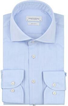 Profuomo Overhemd Lange Mouw Overhemd Norris Lichtblauw - Foto 3