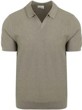 Profuomo Polo Shirt Korte Mouw Poloshirt Riva Luxury Structure Groen - Foto 3