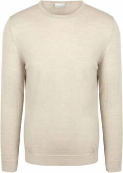 Profuomo Sweater Pullover Merinowol Beige