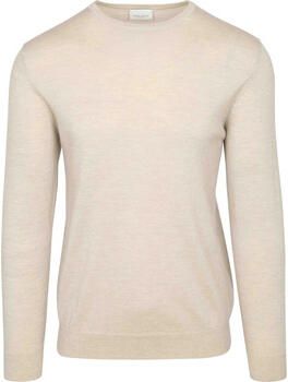 Profuomo Sweater Pullover Merinowol Ecru