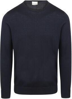 Profuomo Sweater Pullover Merinowol Navy