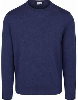 Profuomo Sweater Pullover Merinowol Royal Blue