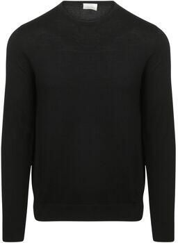 Profuomo Sweater Pullover Merinowol Zwart
