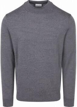 Profuomo Sweater Turtleneck Trui Merinowol Grijs