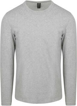 Profuomo T-shirt Longsleeve T-Shirt Grijs