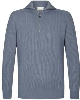 PROFUOMO Heren Truien & Vesten Pullover Half Zip Blauw - Foto 5