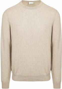 Profuomo Trui Pullover Structure Beige