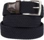 Profuomo Riem Geweven Riem Donkerblauw - Thumbnail 2