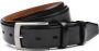 Profuomo Riem Leer Zwart Heren - Thumbnail 1