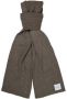Profuomo Sjaal Wol Groen - Thumbnail 1