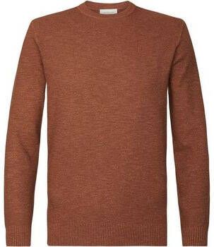 Profuomo Sweater Pullover Garment Dye Bordeaux