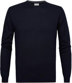 Profuomo Sweater Pullover Merinowol Navy