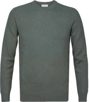 Profuomo Sweater Trui Wol Groen