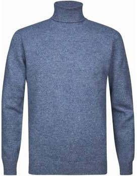 Profuomo Sweater Coltrui Wol Blauw