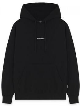Propaganda Capuchon sweaters 26FWPRFE751 HOODIE RIBS-01 NERO