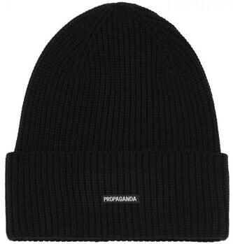 Propaganda Hoed 26FWPRAC131 BEANIE BOX LOGO-121 RIBBED BLACK