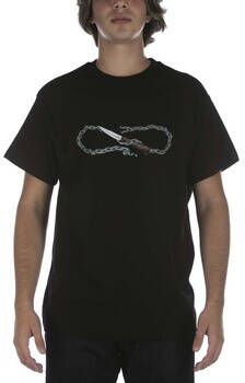 Propaganda T-shirt T-Shirt Logo Chain Nero