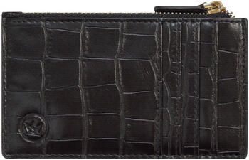 Prowallet Portemonnee Mini Wallet Lite Croco Zwart