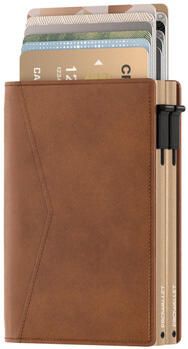 Prowallet Portemonnee Pasjeshouder Double Cognac