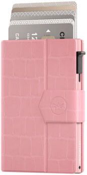 Prowallet Portemonnee Pasjeshouder Plus Croco Lichtroze