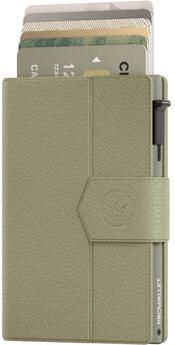Prowallet Portemonnee Pasjeshouder Plus Pebble Groen