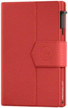 Prowallet Portemonnee Pasjeshouder Plus Pebble Rood