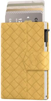 Prowallet Portemonnee Pasjeshouder Plus Woven Geel