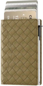 Prowallet Portemonnee Pasjeshouder Slim Woven Groen