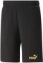 Puma Zwarte ESS 2 Kleuren Logo Shorts Zwart Heren - Thumbnail 1