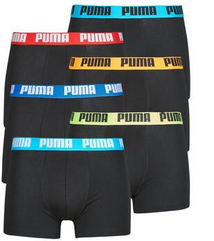 PUMA Boxershort MEN EVERYDAY BOXER 6P ECOM Elastische logotailleband stretchmateriaal zonder opening (Set van 6) - Foto 3