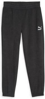 Puma Sportieve Zwarte Sweatpants met Logo Black Dames