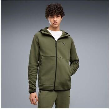 Puma Fleece Jack tech Slim Elevated Full-Zip Hoodie Dk