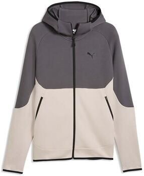 Puma Fleece Jack tech Slim Elevated Full-Zip Hoodie Dk