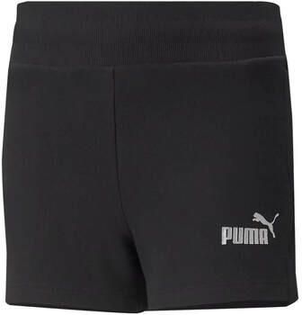Puma sportshort zwart Sportbroek Meisjes Sweat Effen 110