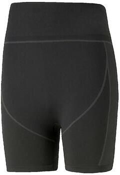 Puma formknit korte sporttight zwart dames